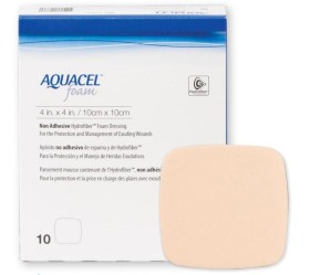 Αφρώδες Επίθεμα Μη Κολλητικό 15cmx15cm - 5 τεμάχια AQUACEL foam