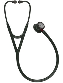 Στηθοσκόπιο Littmann Cardiology IV 6200 Black / Black Finish / Red Stem