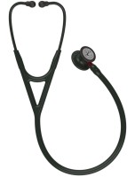 Στηθοσκόπιο Littmann Cardiology IV 6200 Black / Black Finish / Red Stem