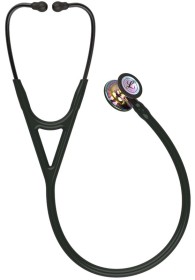 Στηθοσκόπιο Littmann Cardiology IV 6240 Black High Polish Rainbow Finish Smoke Stem
