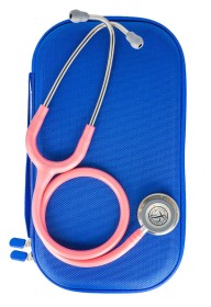 Θήκη μεταφοράς στηθοσκοπίου MiniBOX ΜΠΛΕ για Littmann, Riester, Welch Allyn κ.α.