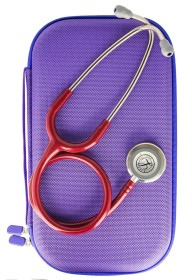 Θήκη μεταφοράς στηθοσκοπίου MiniBOX Purple για Littmann, Riester, Welch Allyn κ.α.