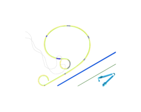 Ουρητιρικό Stent Rush με 2 pigtail integral Stents με ανοικτό άκρο