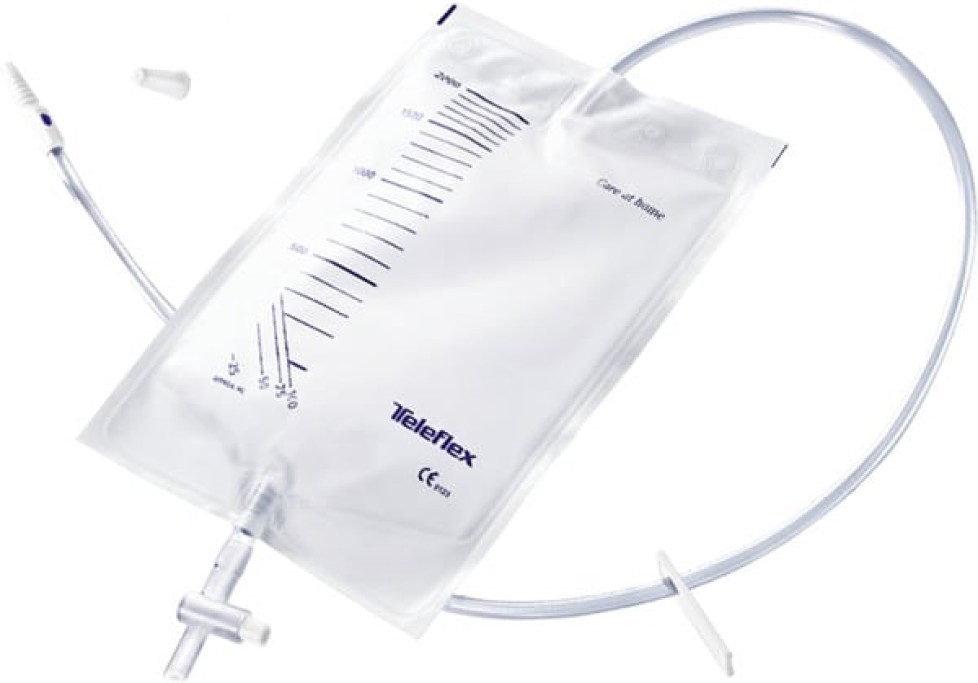 Ουροσυλλέκτης κλίνης Rusch με κάνουλα εκκένωσης 90cm