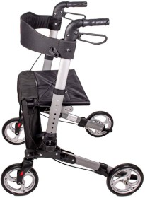 Αναδιπλούμενος περιπατητήρας Rollator τεσσάρων τροχών AT51006