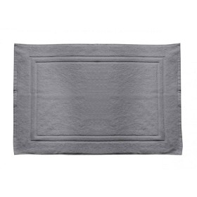 Πατάκι μπάνιου γκρι 100% cotton 650gms 50 x 70 εκ 48τμχ