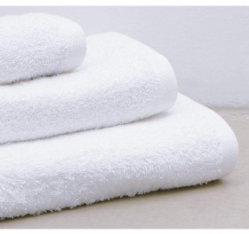 Πετσέτα σώματος λευκή πενιέ 100% cotton 500gsm 70 x 140 εκ 84τμχ