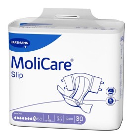 Πάνες ακράτειας Νύχτας Molicare Flash Slip Super Plus (L) - 8 drops 30τμχ
