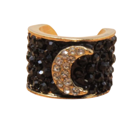 Charms στηθοσκοπίων - Μισό Φεγγάρι με Λάμψη