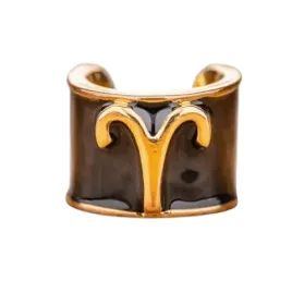 Charms στηθοσκοπίων με τα σύμβολα των ζωδίων  Aries - Κριός