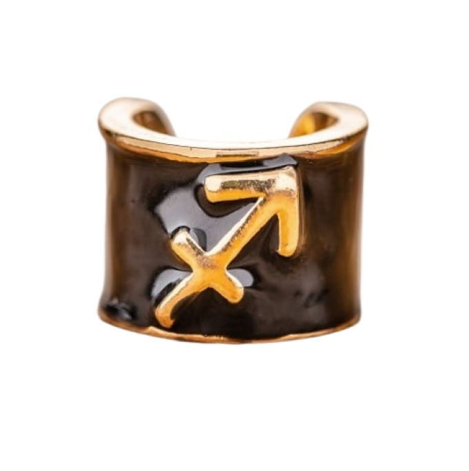 Charms στηθοσκοπίων με τα σύμβολα των ζωδίων Sagitarius - Τοξότης