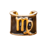 Charms στηθοσκοπίων με τα σύμβολα των ζωδίων  Virgo - Παρθένος