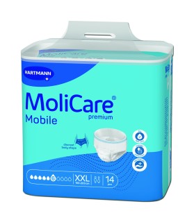 MoliCare premium Mobile +Size εσώρουχο ημέρας No ΧXLarge 6 σταγόνων 14τεμ.